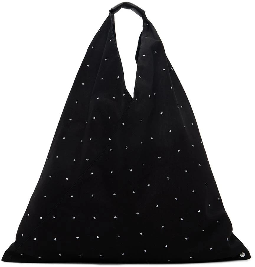 商品MAISON MARGIELA|Black Triangle All Over 6 Tote Bag,价格¥1408,第1张图片