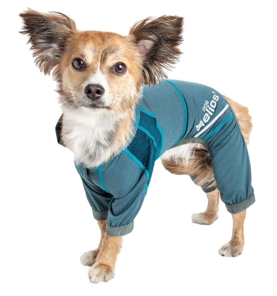 商品Dog Helios|Dog Helios  'Namastail' Lightweight 4-Way-Stretch Yoga Performance Dog Tracksuit Hoodie,价格¥372,第2张图片详细描述