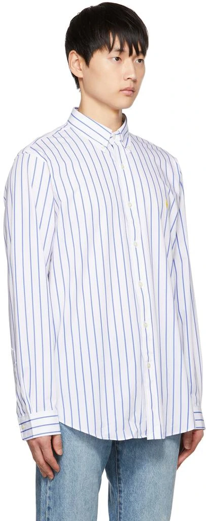 商品Ralph Lauren|White Striped Shirt,价格¥553,第2张图片详细描述