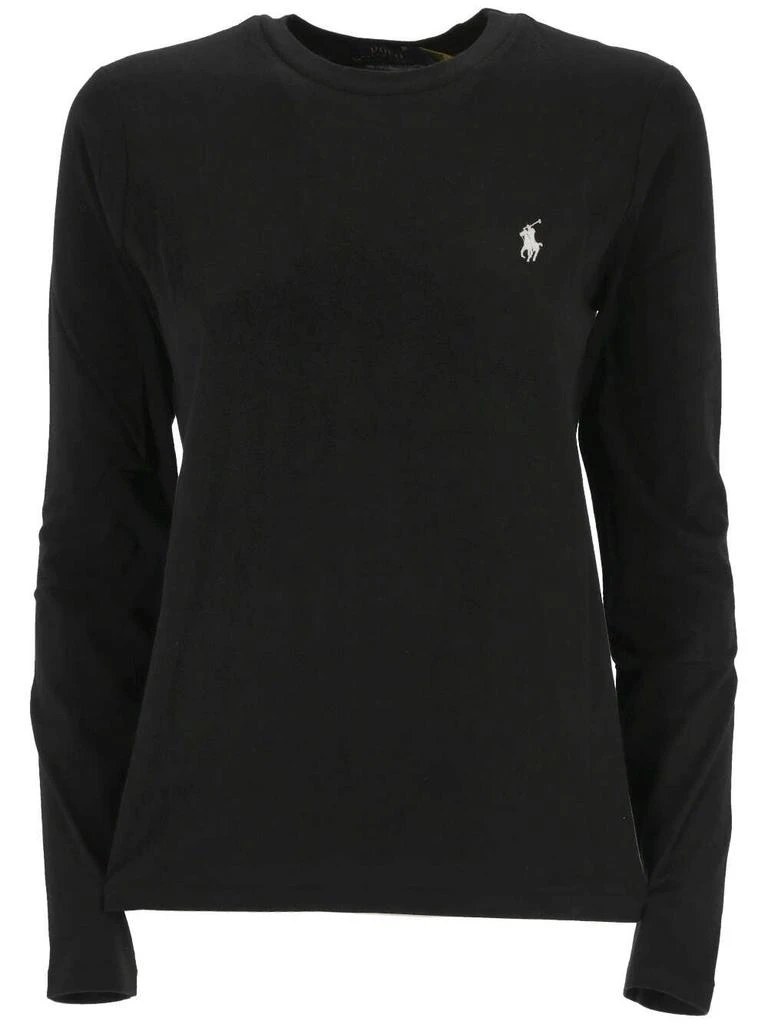 商品Ralph Lauren|Polo Ralph Lauren Logo Embroidered Crewneck T-Shirt,价格¥566,第1张图片