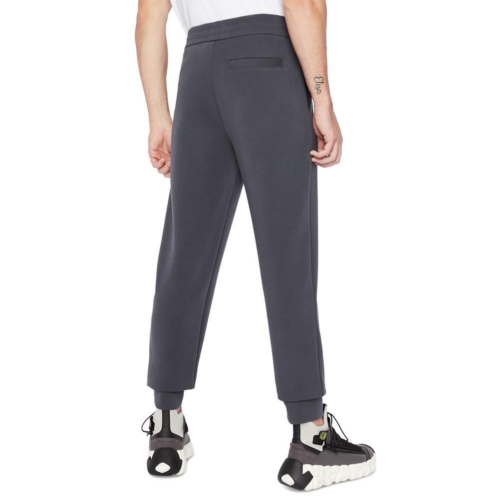 商品Armani Exchange|Men's Shiny Logo Drawstring Jogger Pants,价格¥1080,第4张图片详细描述
