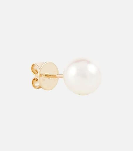 商品Sophie Bille Brahe|Petit Perle 14kt gold pearl earring,价格¥2902,第2张图片详细描述