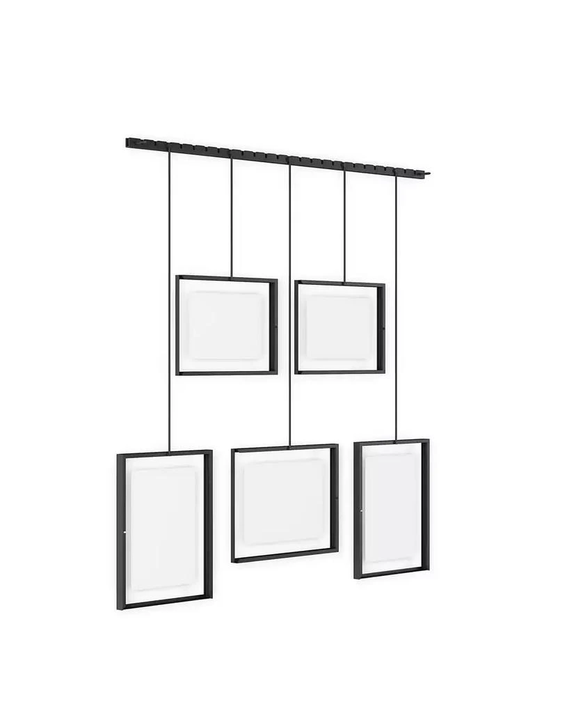 商品Umbra|Exhibit 26" x 27.3" Multi Picture Frame Photo Display, Set of 5,价格¥738,第5张图片详细描述