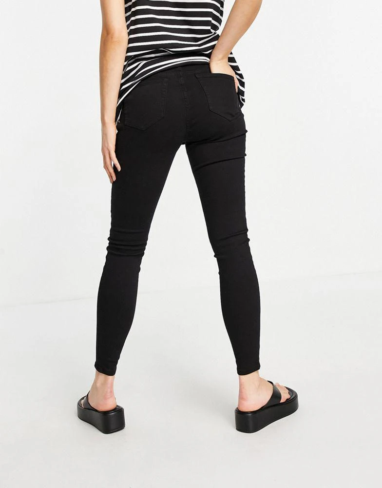 商品Topshop|Topshop Maternity under bump Joni jean in black,价格¥170,第2张图片详细描述