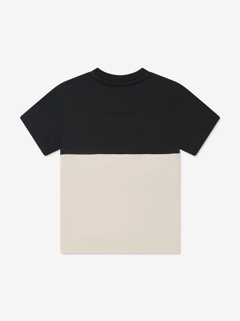 商品Calvin Klein|Baby Hero Logo Colourblock T-Shirt in Black,价格¥260,第2张图片详细描述
