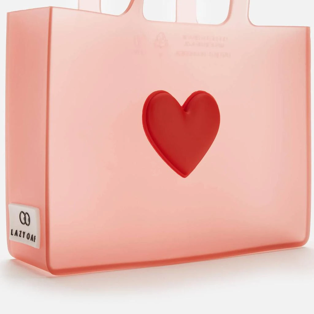 商品The Hut|Melissa X Lazy Oaf Women's City Bag - Red Heart,价格¥225,第4张图片详细描述