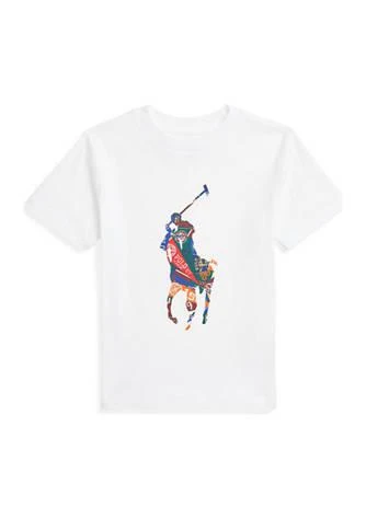 商品Ralph Lauren|Lauren Childrenswear Boys 4 7 Big Pony Cotton Jersey Graphic T Shirt,价格¥133,第1张图片