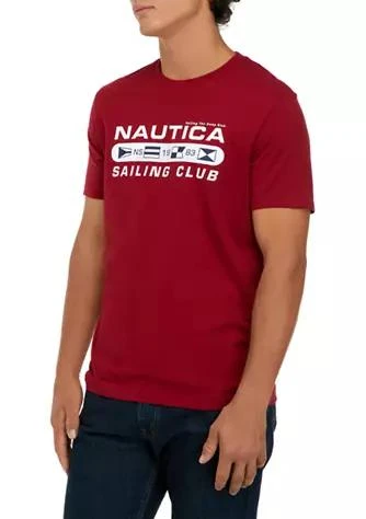 商品Nautica|Sustainably Crafted Sailing Club Graphic T Shirt,价格¥104,第1张图片