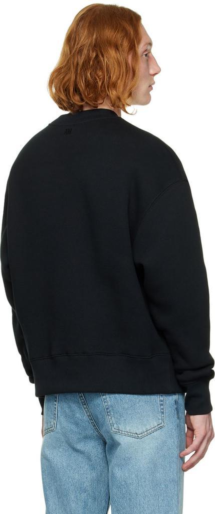 商品AMI|Black Cotton Sweatshirt,价格¥2303,第5张图片详细描述