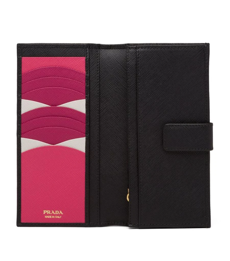 商品Prada|Large Saffiano Leather Bifold Wallet,价格¥6360,第2张图片详细描述