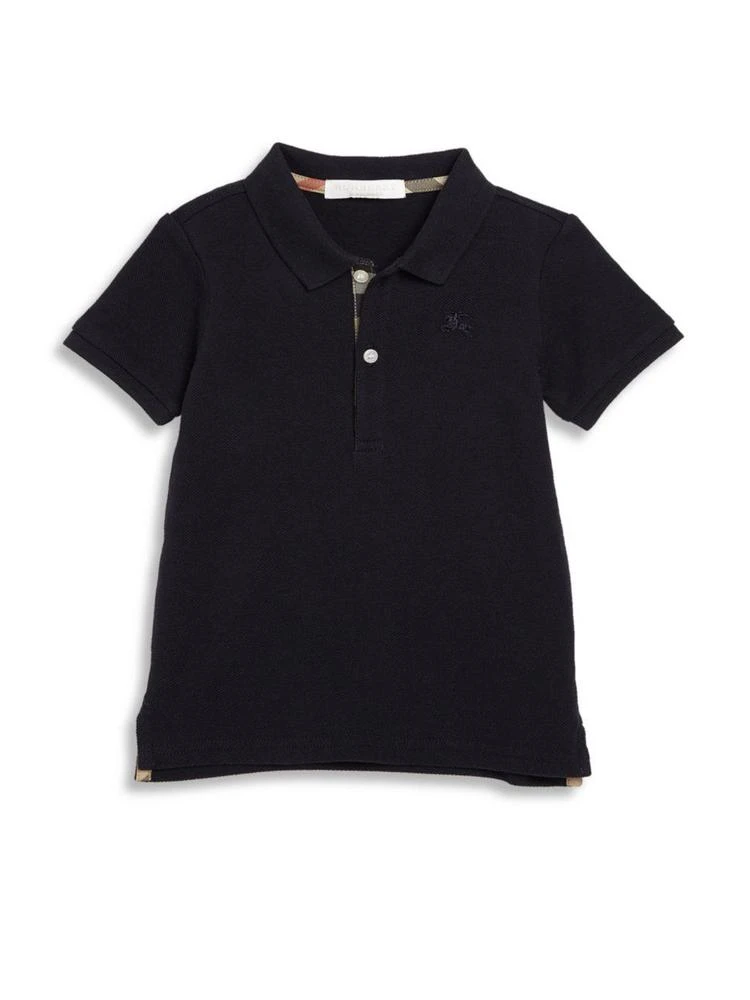 商品Burberry|Toddler Boy's Check-Placket Polo,价格¥312,第1张图片