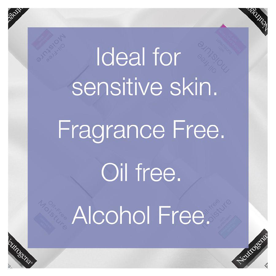 Oil-Free Daily Sensitive Skin Face Moisturizer Fragrance-Free商品第4张图片规格展示