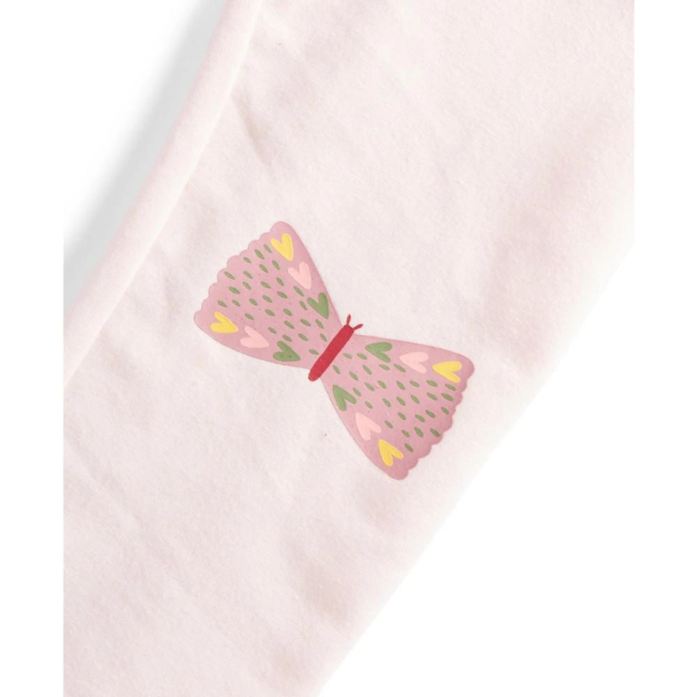 商品First Impressions|Baby Girls Fluttering Butterflies Leggings, Created for Macy's,价格¥52,第3张图片详细描述