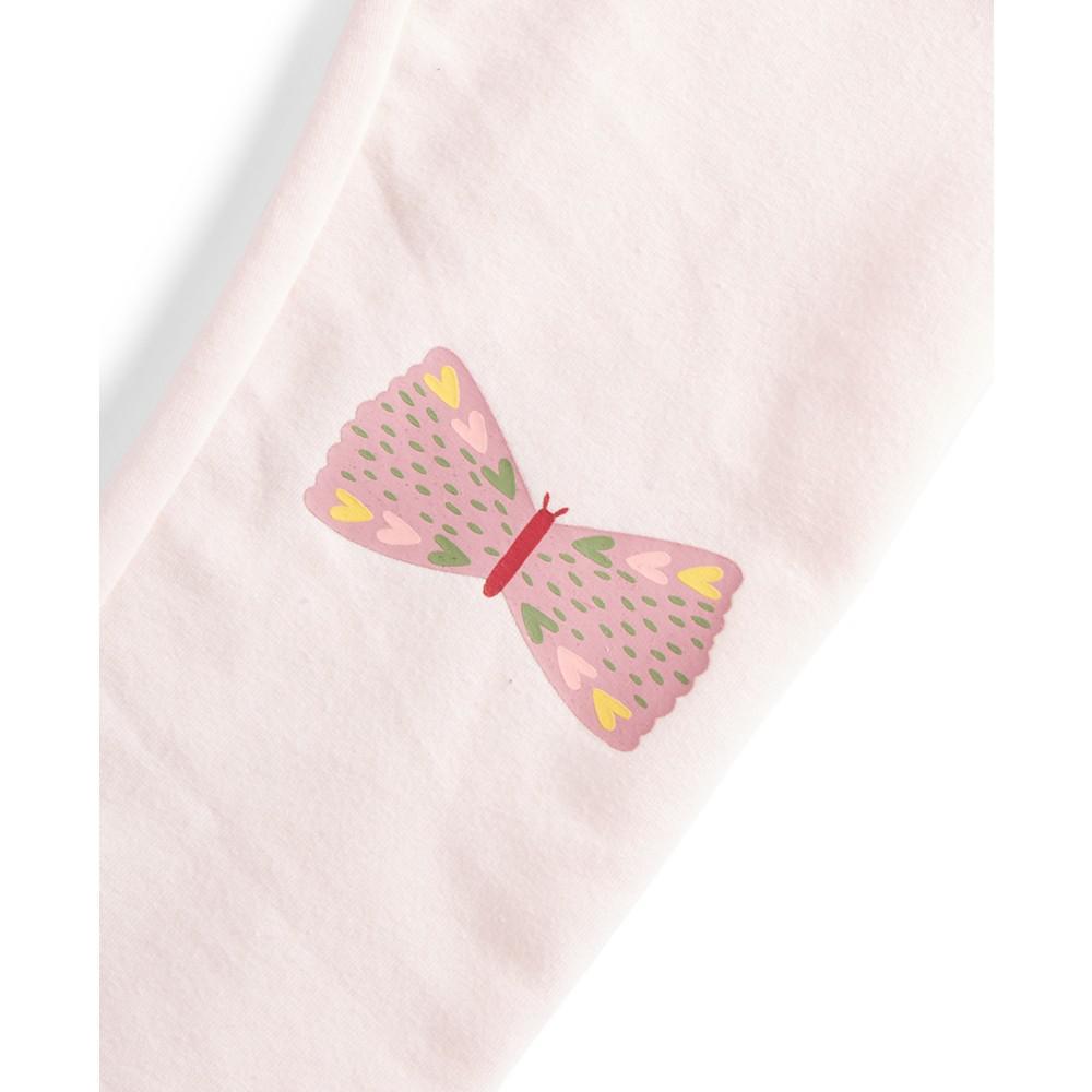 商品First Impressions|Baby Girls Fluttering Butterflies Leggings, Created for Macy's,价格¥52,第5张图片详细描述