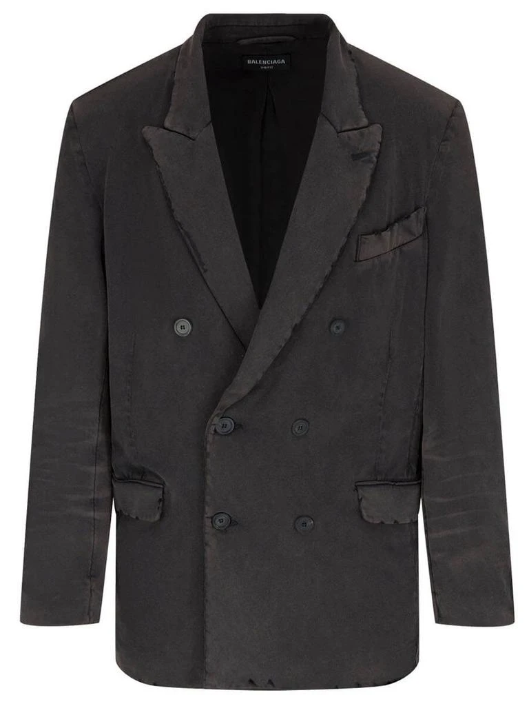 商品Balenciaga|BALENCIAGA Vintage Slim Blazer Jacket,价格¥6855,第1张图片