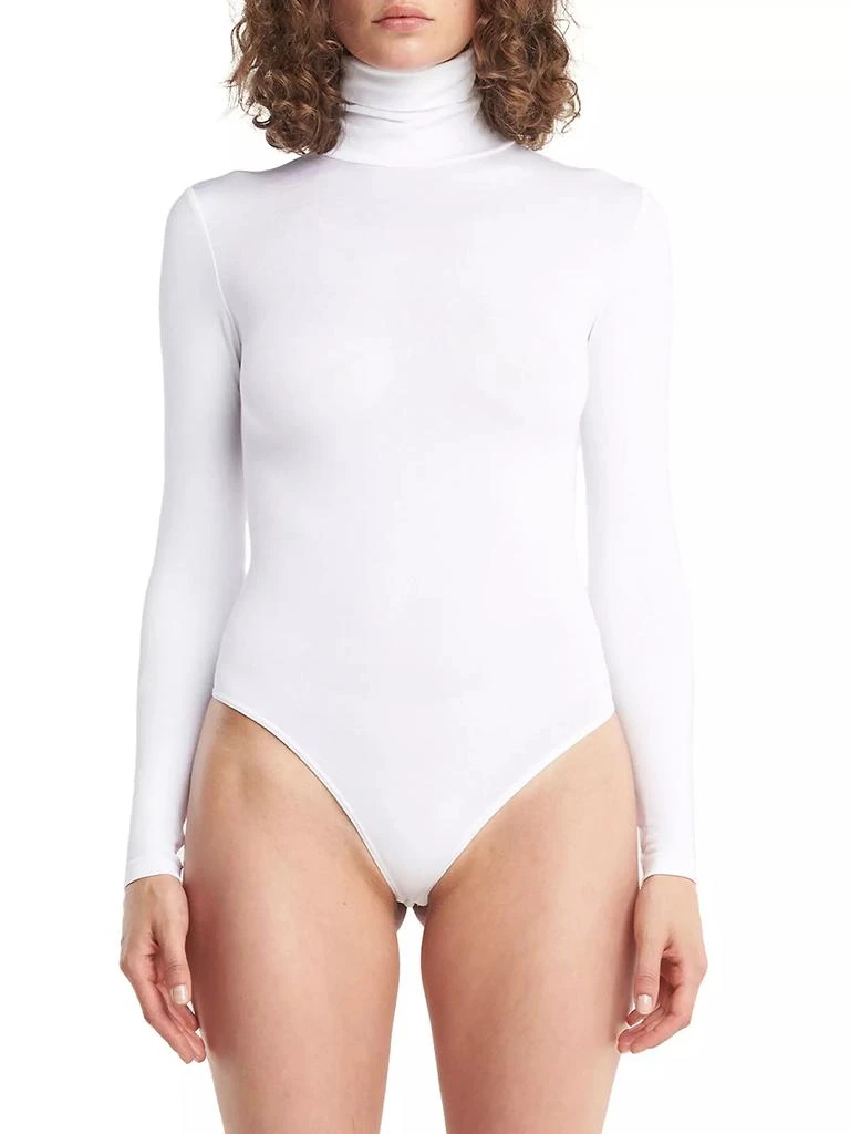 商品Wolford|Colorado Turtleneck Knit Bodysuit,价格¥887,第3张图片详细描述