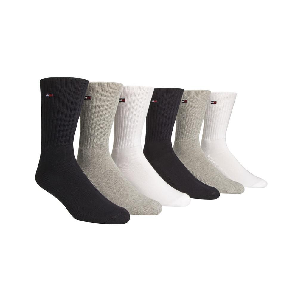 商品Tommy Hilfiger|6-Pack Cushion Sole Sports Crew Socks,价格¥217,第3张图片详细描述