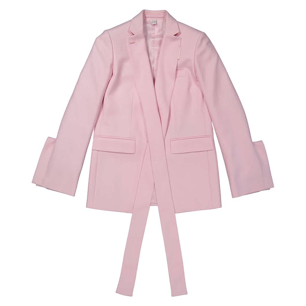 Ladies Pale Candy Pink Exaggerated-Lapel Blazer商品第1张图片规格展示