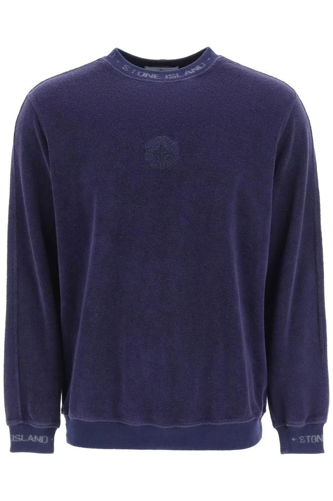 商品Stone Island|TERRY SWEATSHIRT IN ORGANIC COTTON,价格¥1405,第1张图片