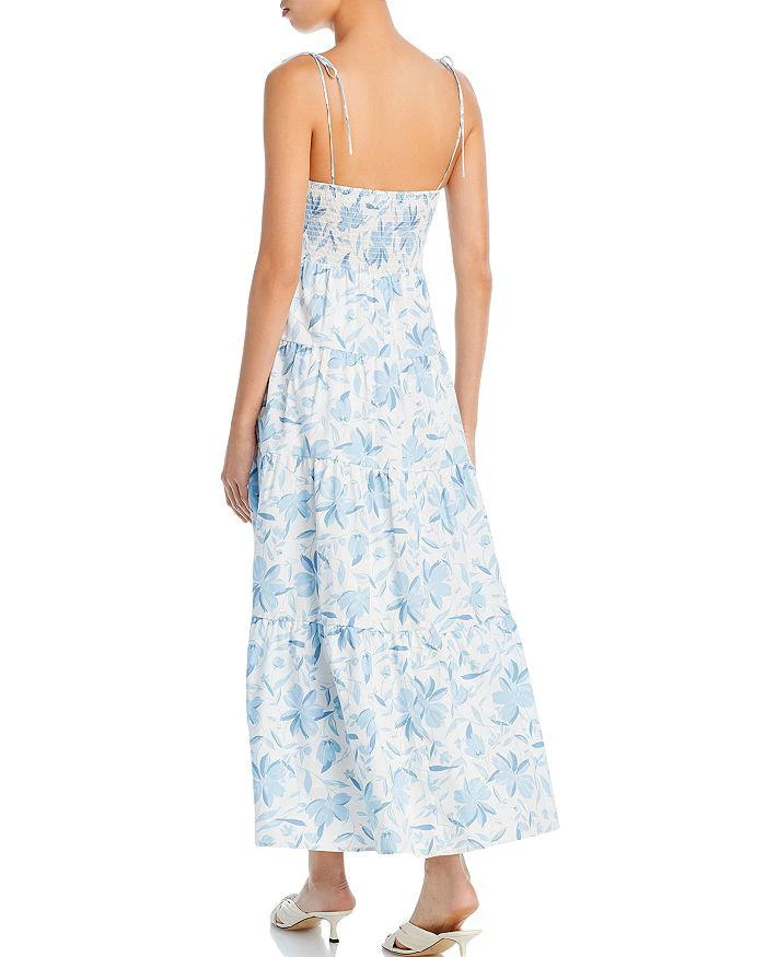 商品Wayf|Smocked Tiered Maxi Dress,价格¥437,第2张图片详细描述