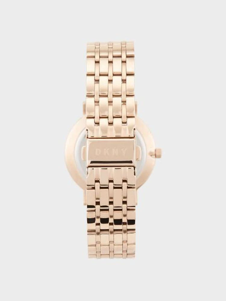 商品DKNY|6mm玫瑰金手镯手表,价格¥908,第3张图片详细描述