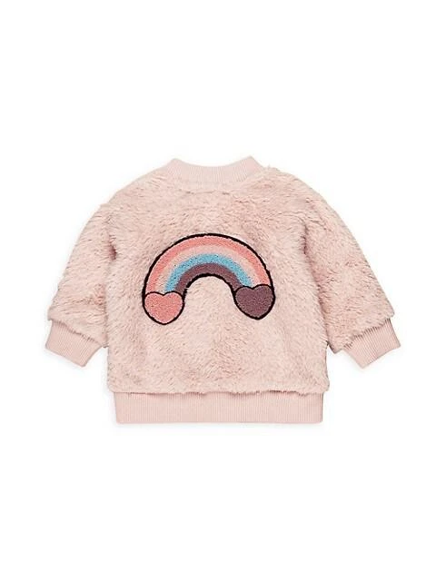 商品Huxbaby|Baby Girl's , Little Girl's & Girl's Rainbow Hearts Jacket,价格¥325,第3张图片详细描述