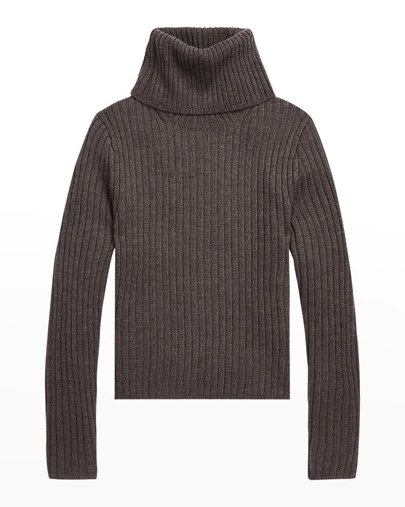 商品Ralph Lauren|Rib-Knit Merino Wool Turtleneck,价格¥2192,第4张图片详细描述