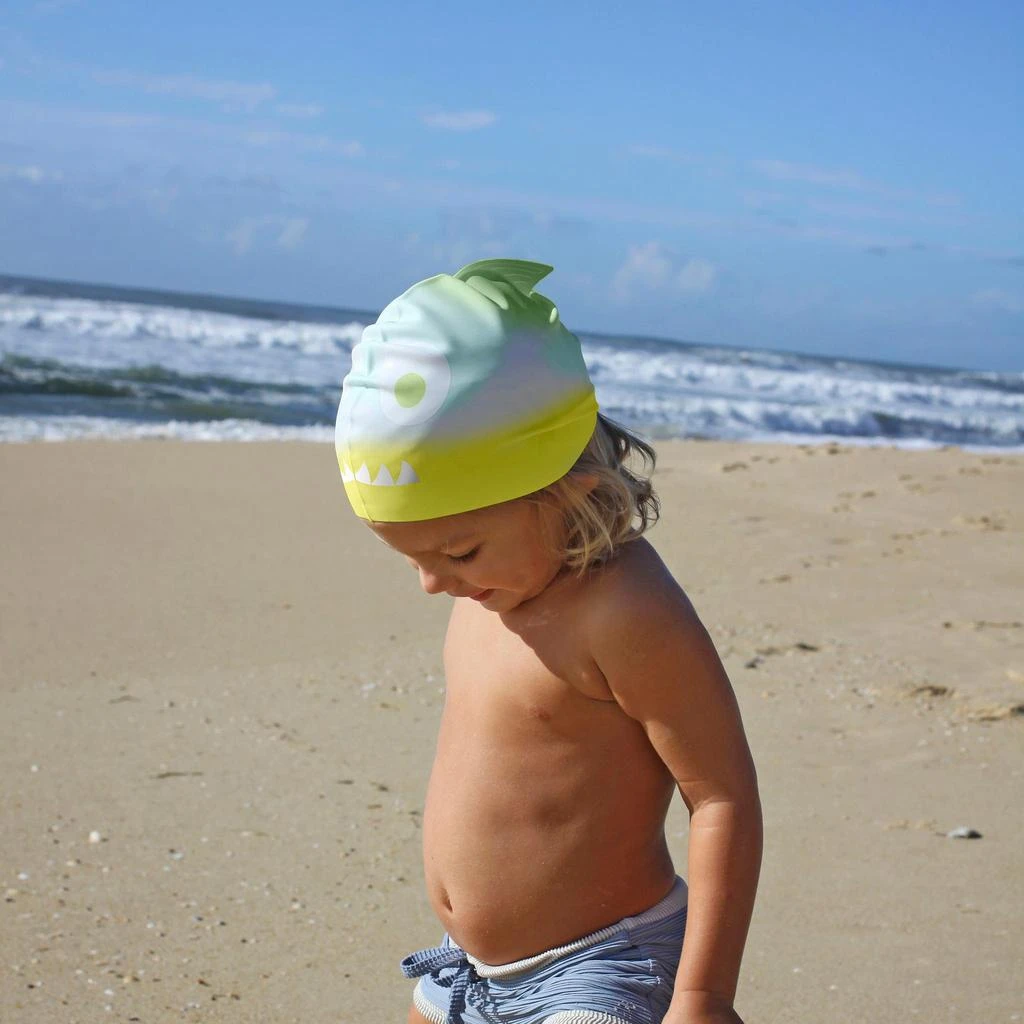 商品Sunnylife|Sunnylife Kids Shark Tribe Shaped Swimming Cap in Multicolour,价格¥72,第2张图片详细描述