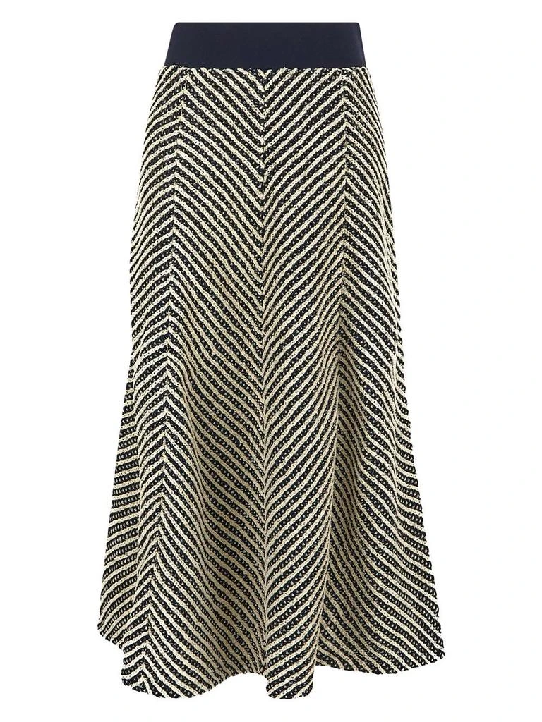 商品Tory Burch|Chevron Stripe Skirt,价格¥2064,第1张图片