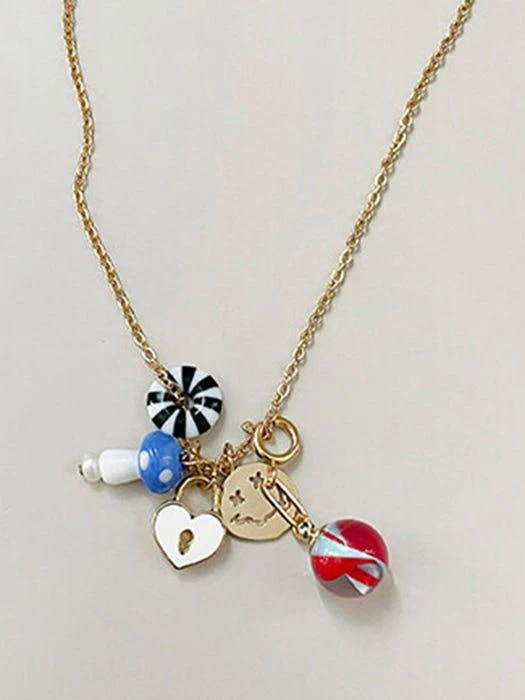 商品August Harmony|Retro Ball Pendant_6color,价格¥348,第5张图片详细描述