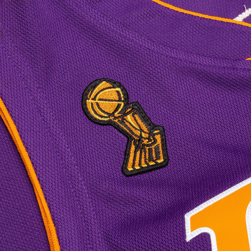 商品Mitchell & Ness|Mitchell & Ness NBA Authentic Jersey Los Angeles Lakers Road Finals 2008-09 Kobe Bryant - Purple,价格¥2278,第5张图片详细描述