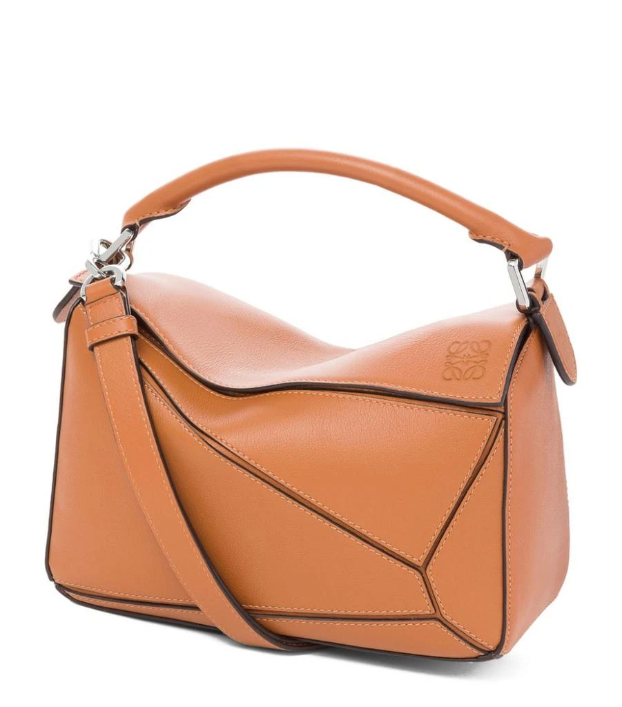 商品Loewe|Small Leather Puzzle Top-Handle Bag,价格¥26399,第1张图片