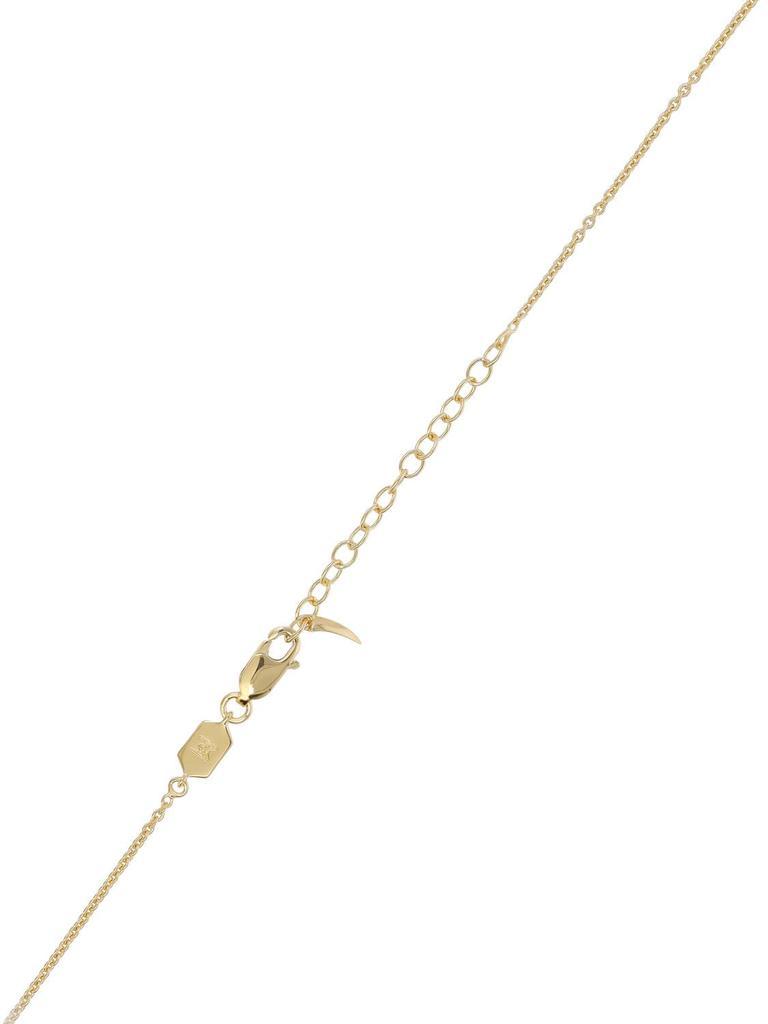 商品Missoma|Curvy Molten "f" Pendant Necklace,价格¥810,第4张图片详细描述