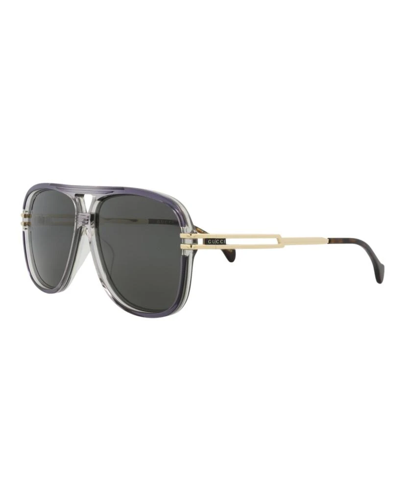 商品Gucci|Aviator-Frame Acetate Sunglasses,价格¥1445,第2张图片详细描述