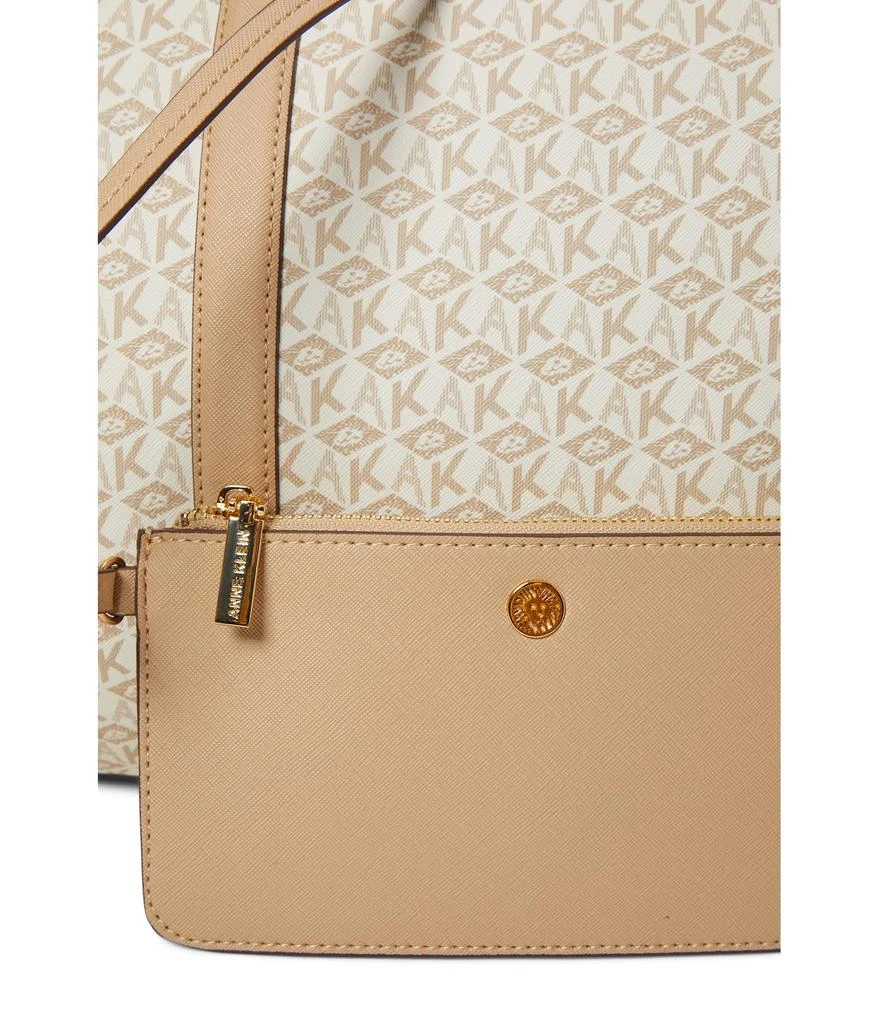 商品Anne Klein|AK Cube Logo Weekender w/ Pouch,价格¥962,第4张图片详细描述