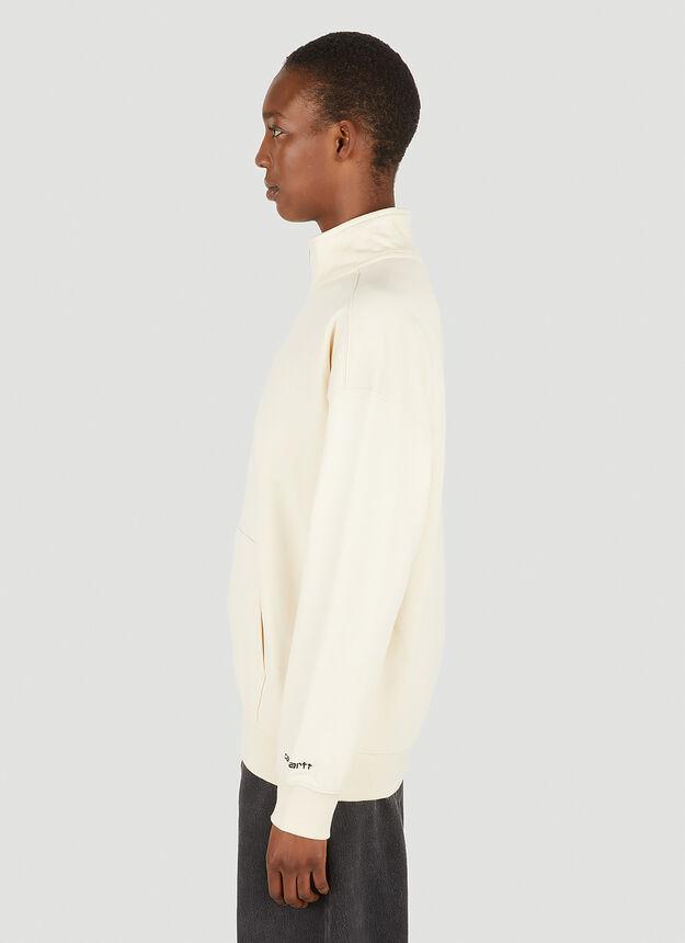 商品Carhartt WIP|Ontario Zip Sweatshirt in Cream,价格¥660,第5张图片详细描述