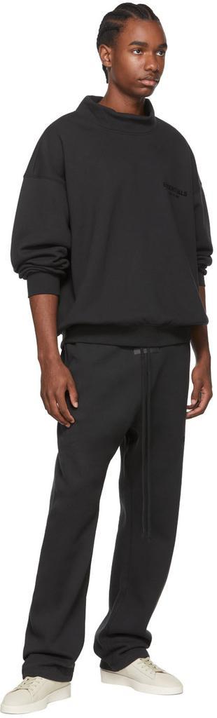 商品Essentials|Black Mock Neck Sweatshirt,价格¥602,第6张图片详细描述