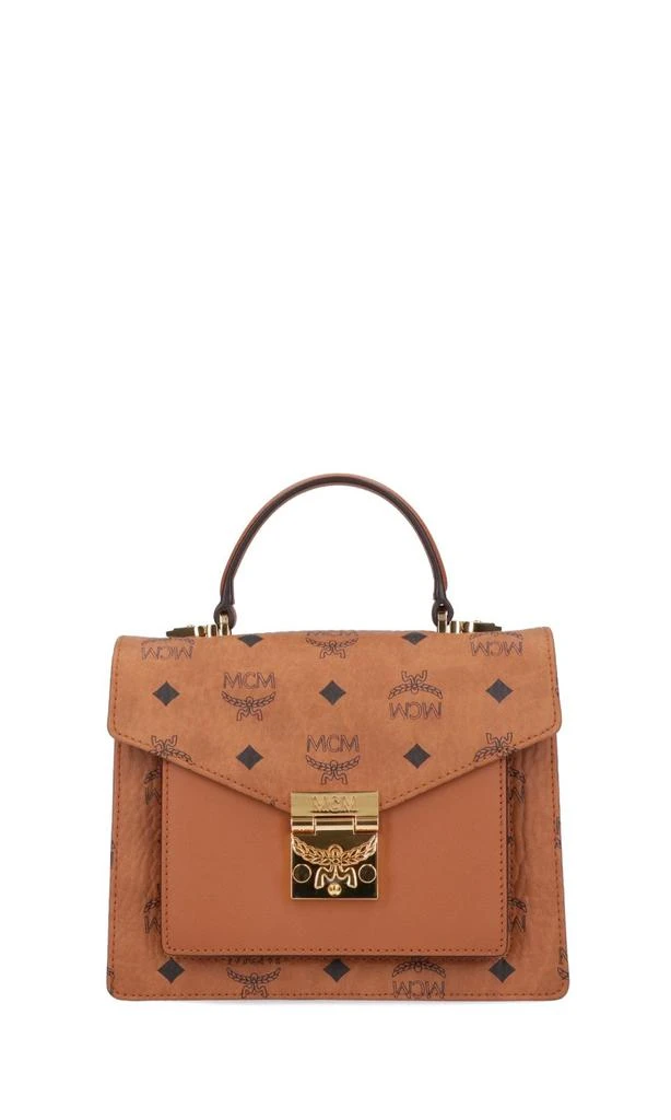 商品MCM|MCM Visetos Logo Shoulder Bag,价格¥7271,第1张图片