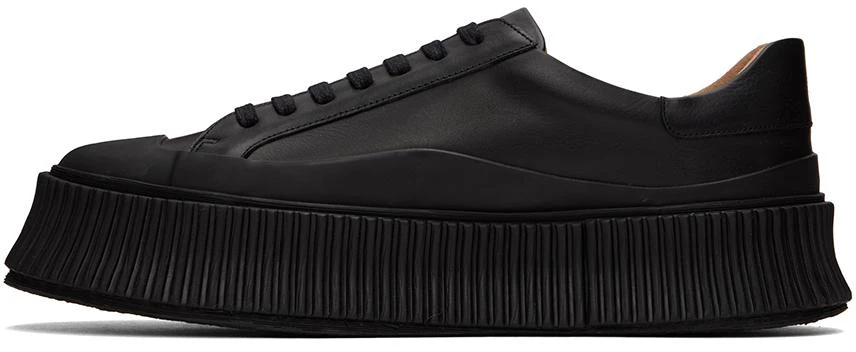 商品Jil Sander|Black Calfskin Sneakers,价格¥2037,第3张图片详细描述