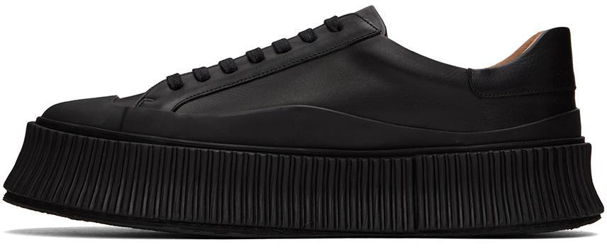 商品Jil Sander|Black Calfskin Sneakers,价格¥3698,第5张图片详细描述