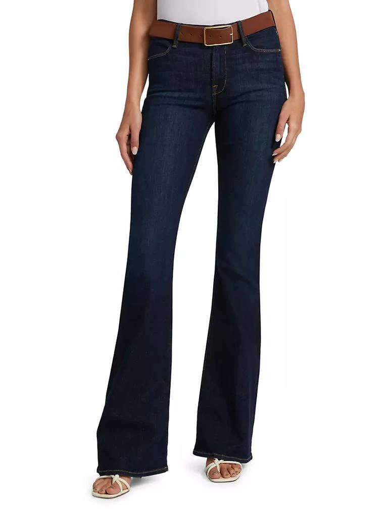 商品FRAME|Le High High-Rise Stretch Flare Jeans,价格¥1569,第3张图片详细描述