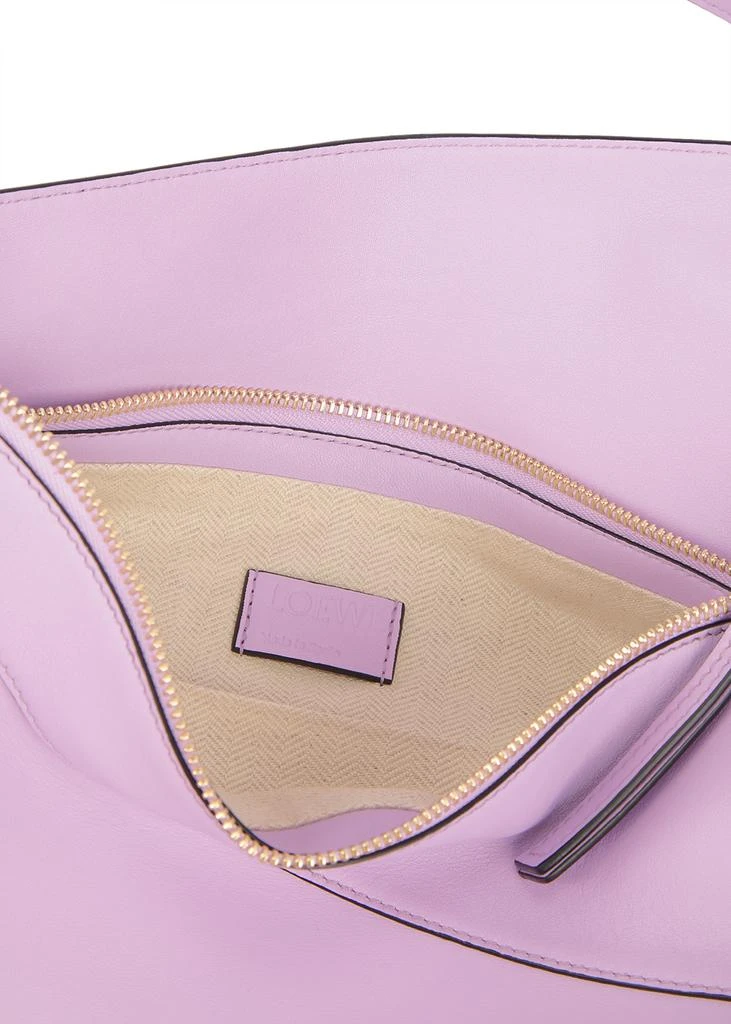 商品Loewe|Puzzle Hobo lilac leather shoulder bag,价格¥12698,第4张图片详细描述