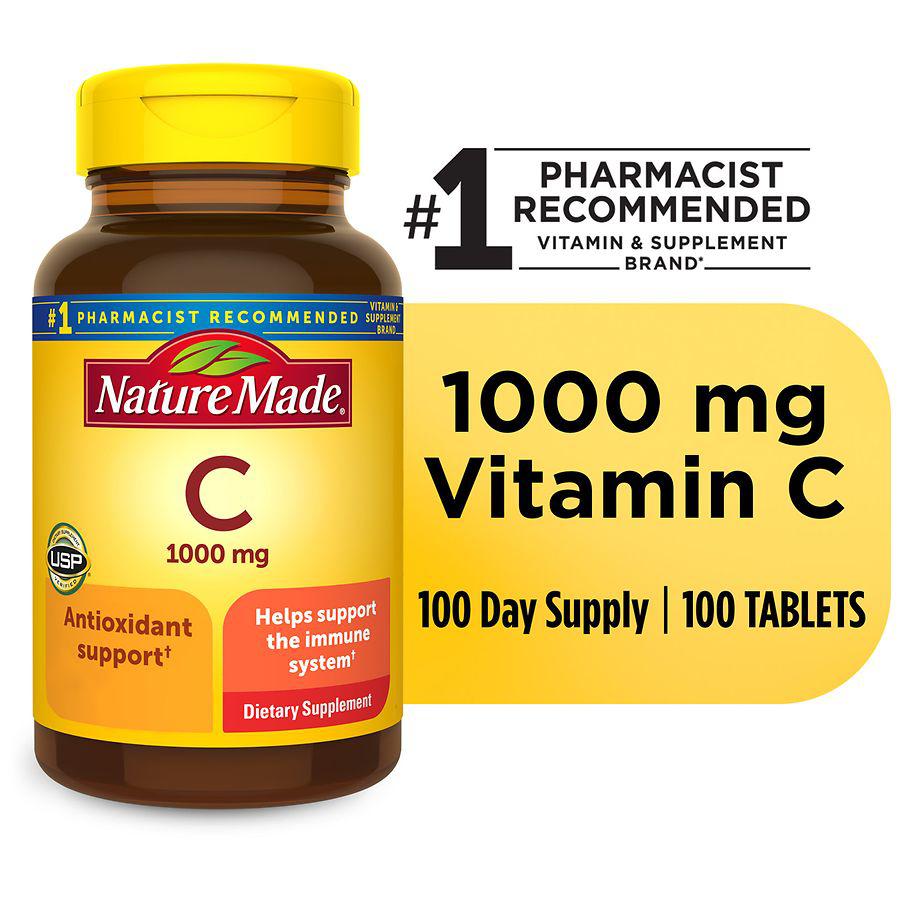 Extra Strength Vitamin C 1000 mg Tablets商品第7张图片规格展示