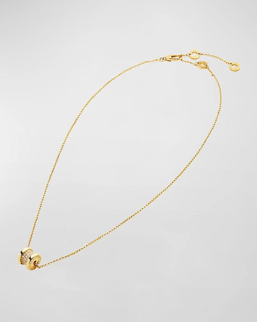 商品BVLGARI|B.Zero1 Yellow Gold Diamond Necklace,价格¥35526,第2张图片详细描述