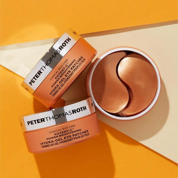 商品Peter Thomas Roth|Peter Thomas Roth Potent-C Power Brightening Hydra-Gel Eye Patches 172g,价格¥528,第4张图片详细描述