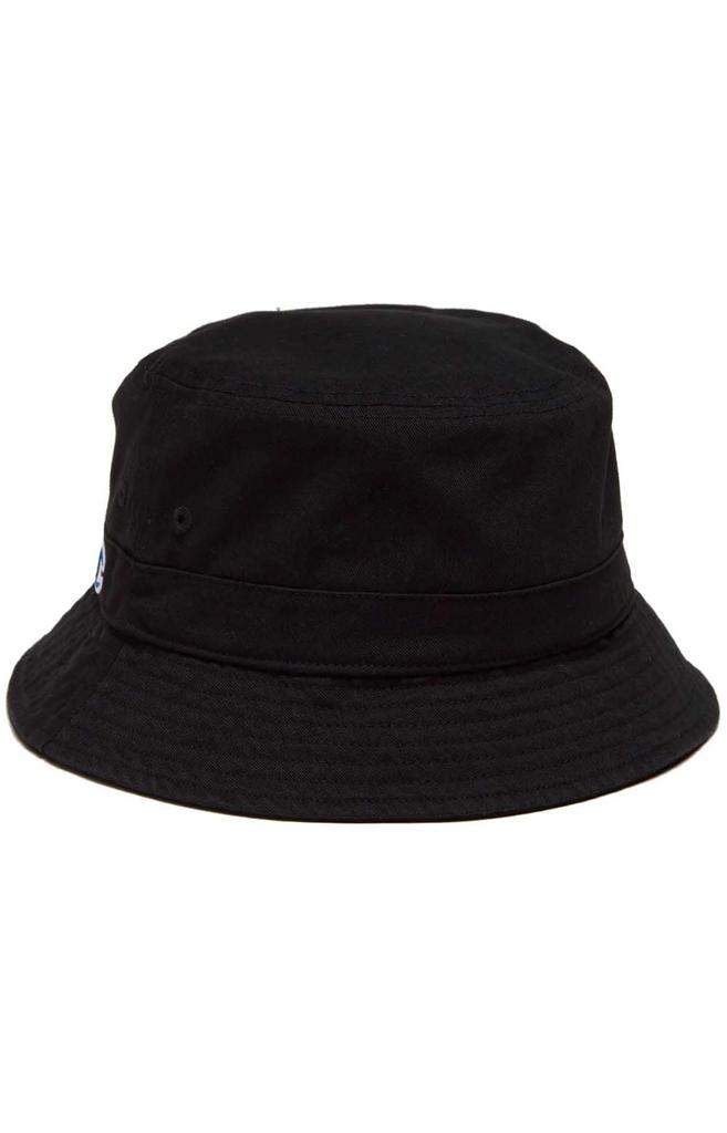 Garment Washed Relaxed Bucket Hat - Black商品第2张图片规格展示