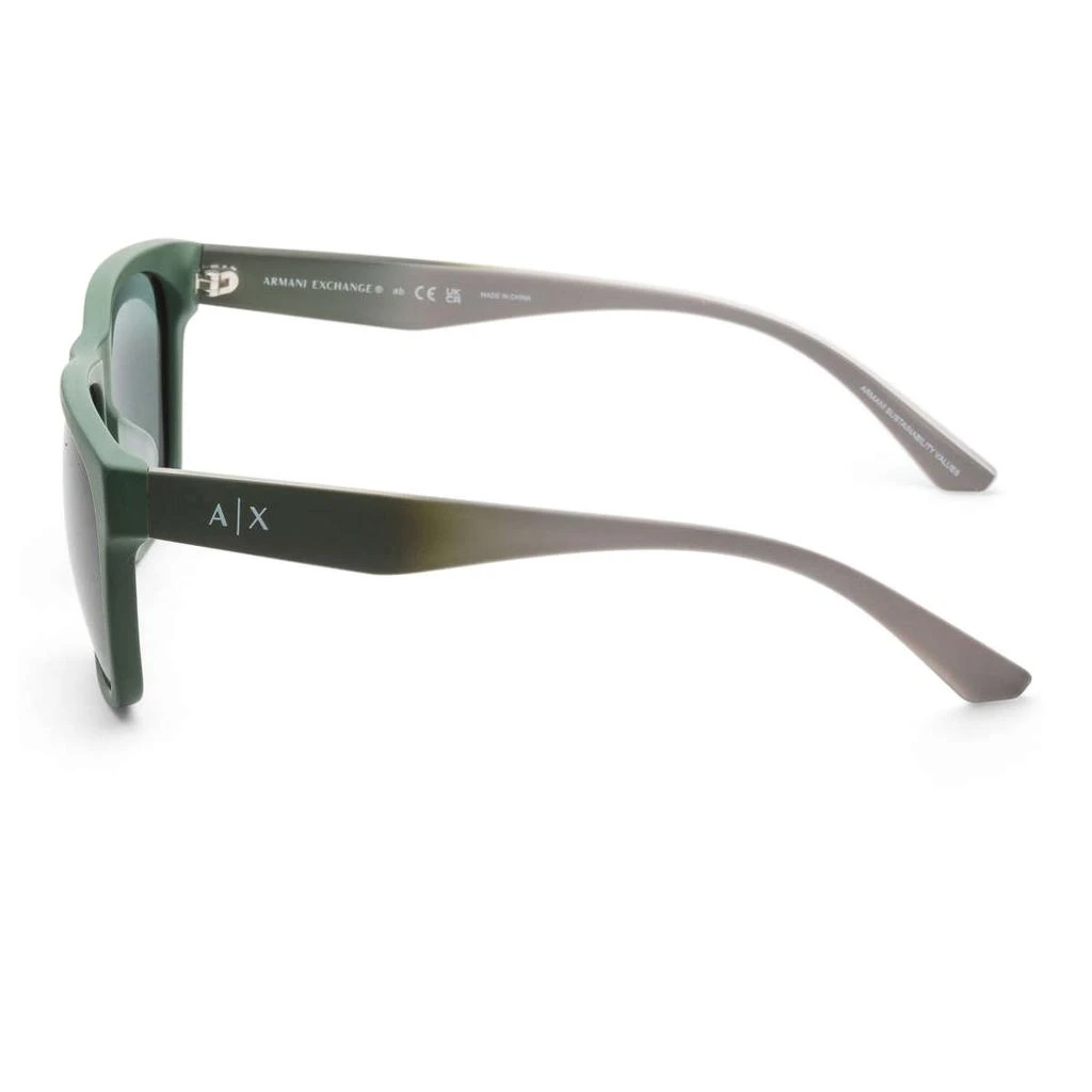 商品Armani Exchange|Armani Exchange Men's Green Pillow Sunglasses,价格¥226,第2张图片详细描述