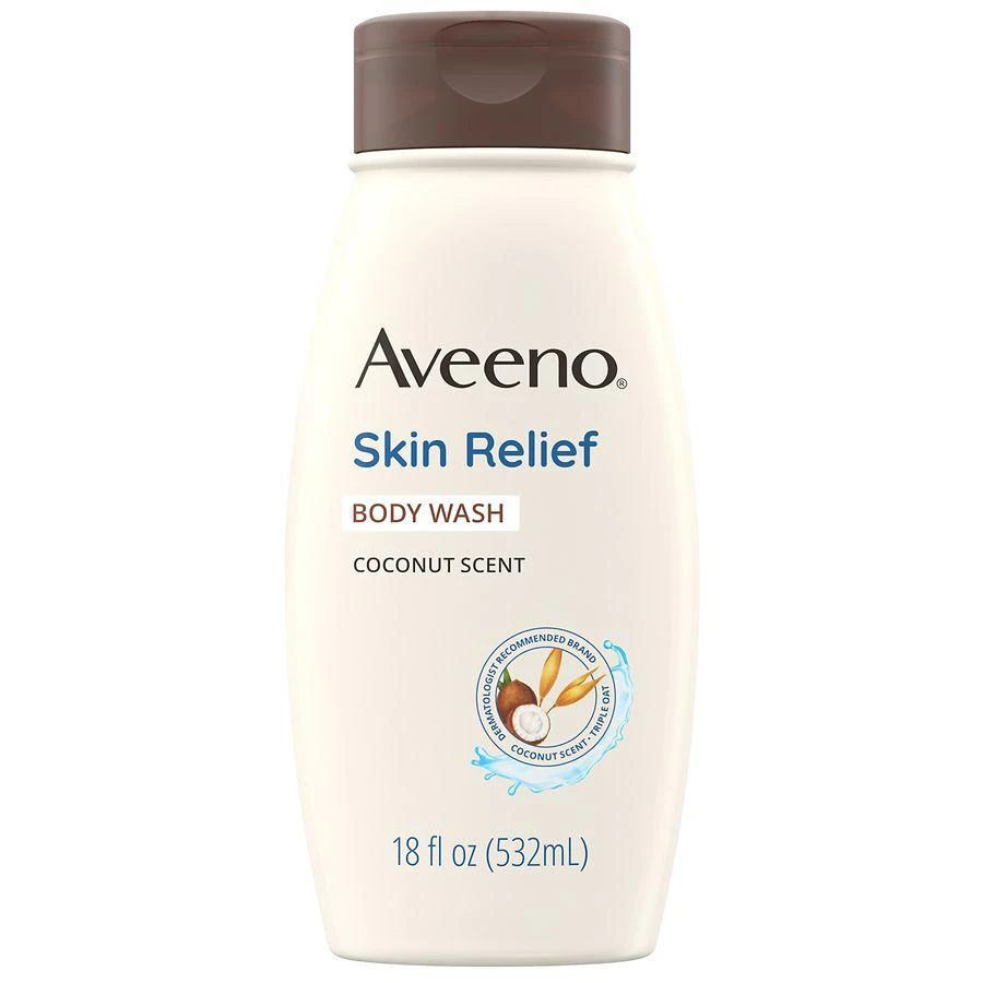 商品Aveeno|Skin Relief Oat Body Wash Coconut,价格¥83,第1张图片