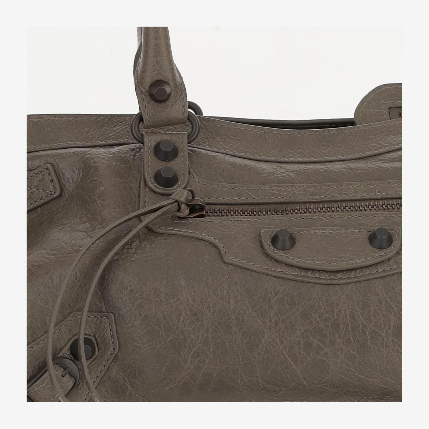 商品【商品预售15天发货】 Balenciaga|Balenciaga 女士单肩包 8457042ABEK3258 绿色,价格¥16925,第5张图片详细描述