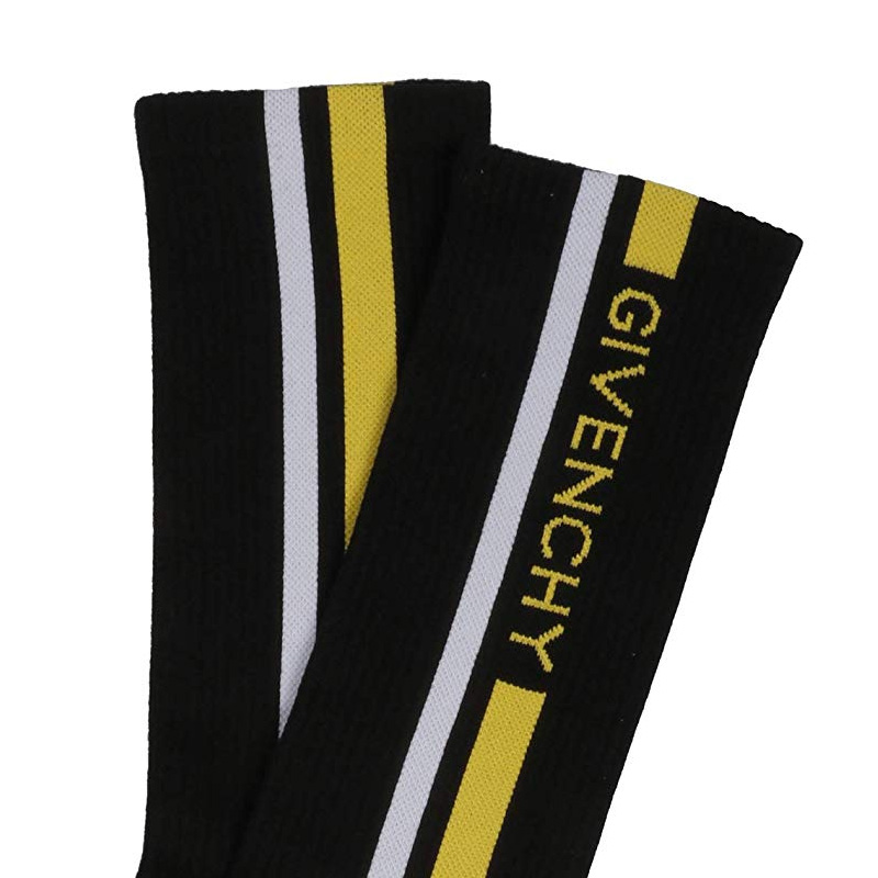 Givenchy 纪梵希 男士黑色棉质袜子 BMB00K4037-974商品第1张图片规格展示